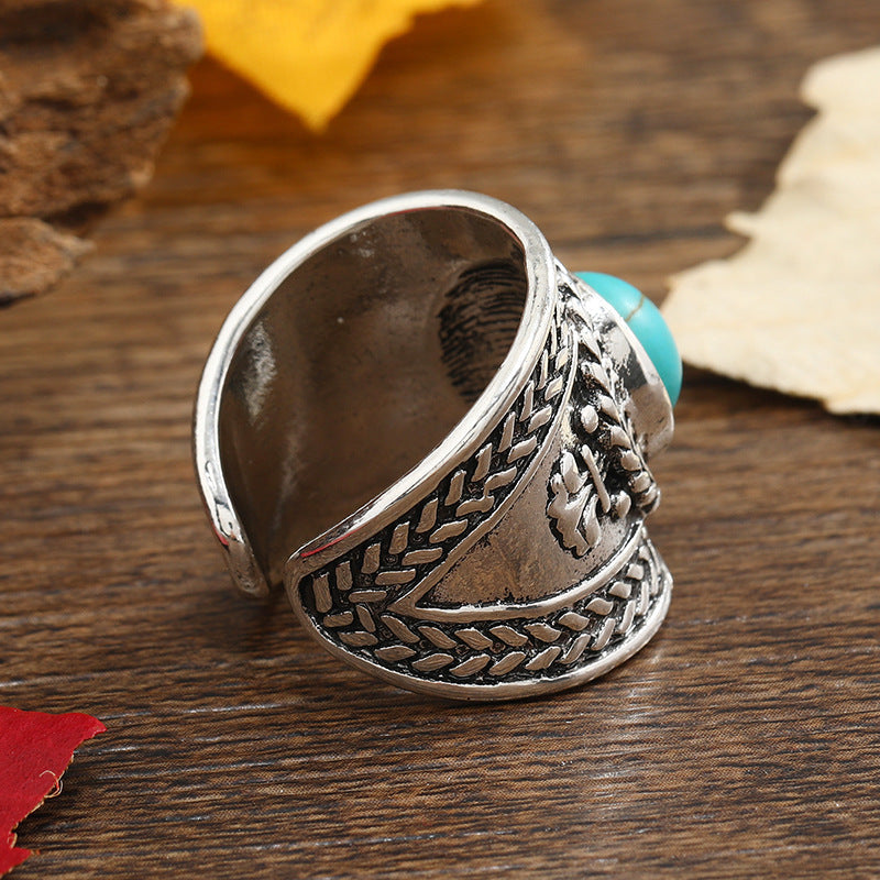 Anel Aberto Ravik Stone | Ouro Branco