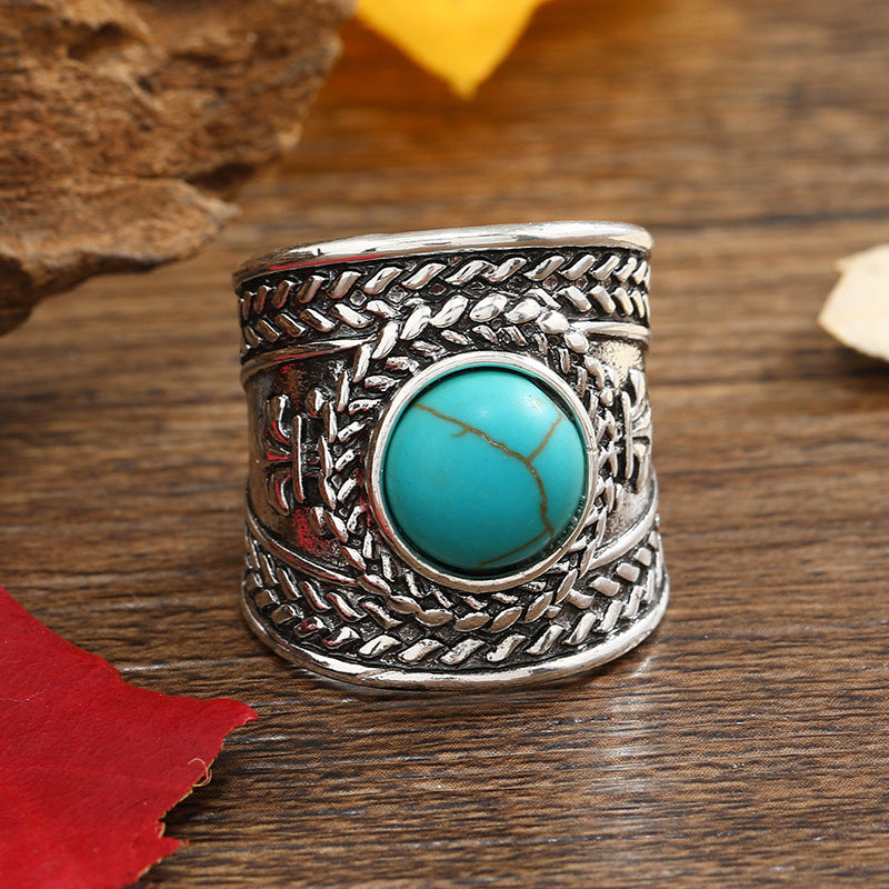 Anel Aberto Ravik Stone | Ouro Branco