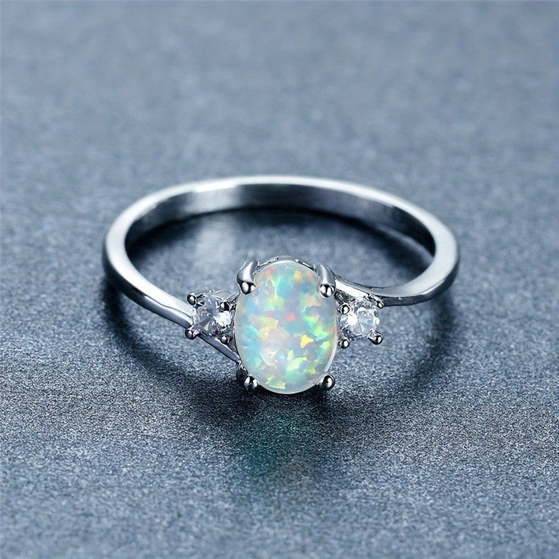 Anel Opal Embrace | Ouro Branco