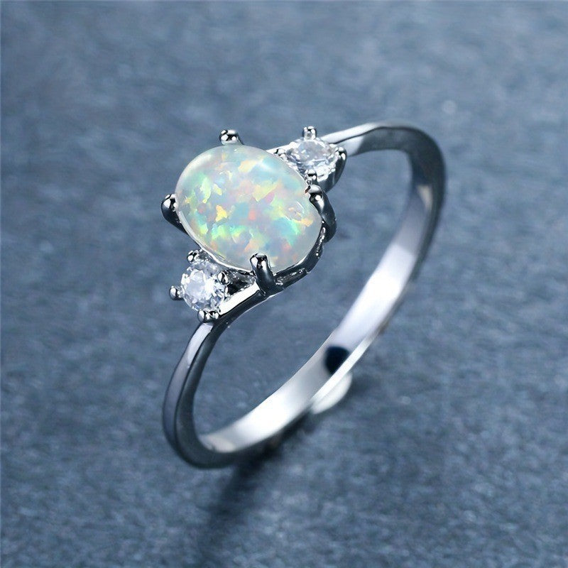 Anel Opal Embrace | Ouro Branco