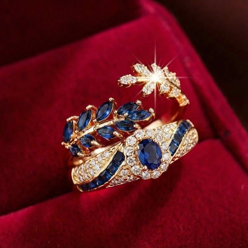 Conjunto de Anéis Avelisse Moraziel | Ouro