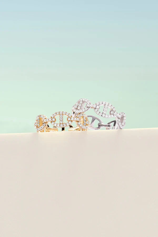 Anel Isla Marina | Ouro Branco