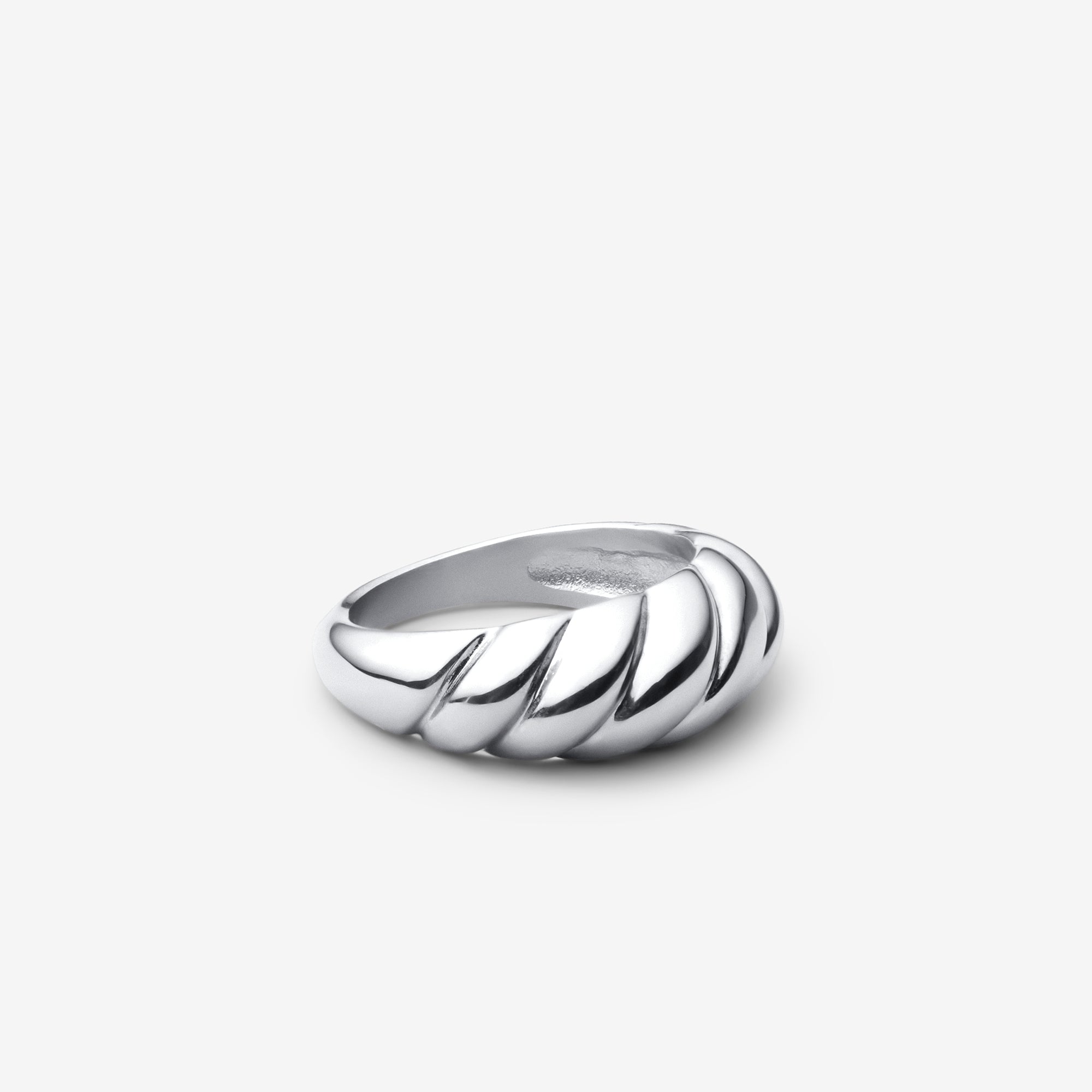 Anel Croissant | Ouro Branco