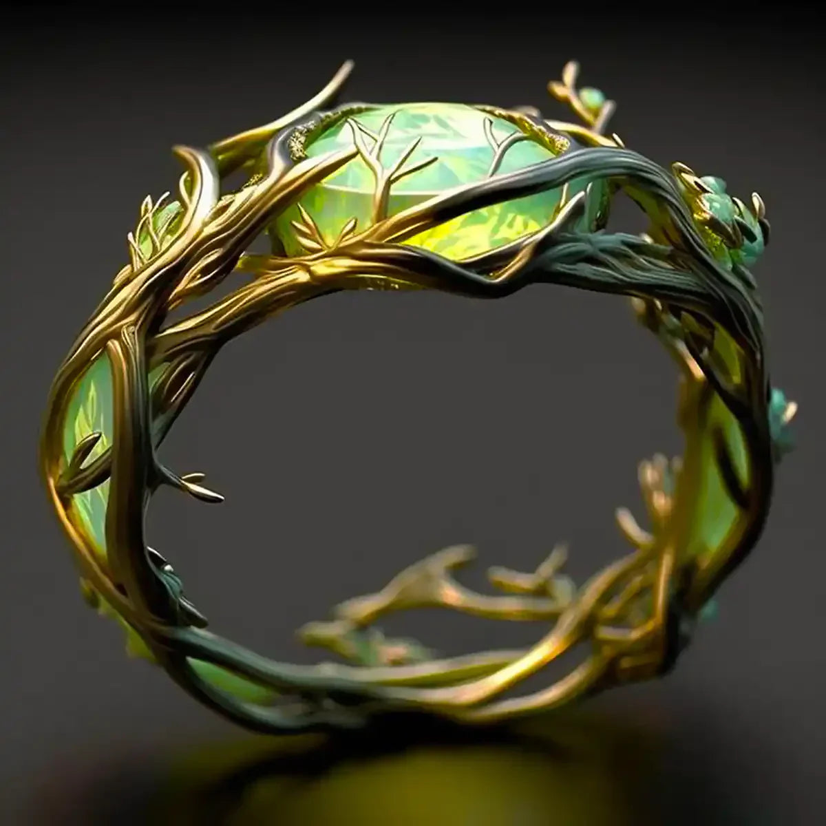 Anel Verdant Bloom | Ouro