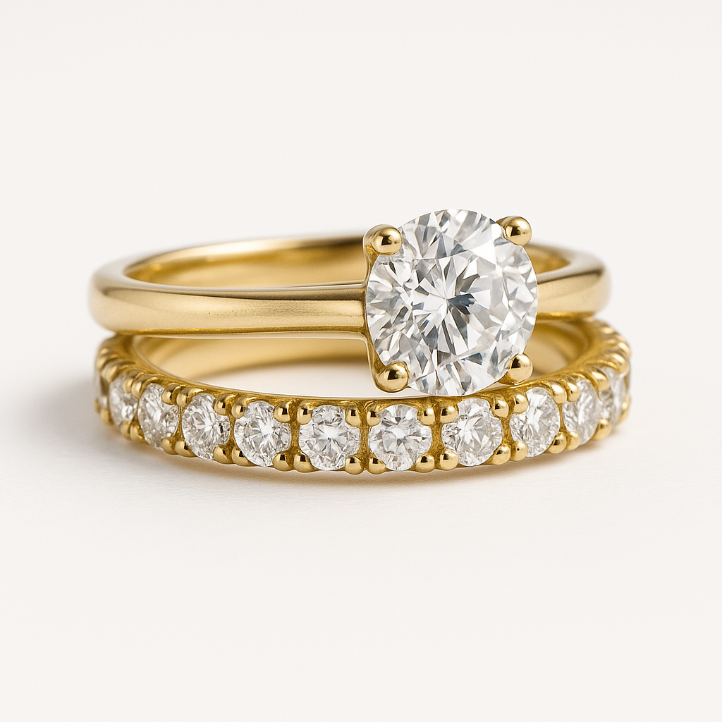 Conjunto de Anéis Savaya | Ouro