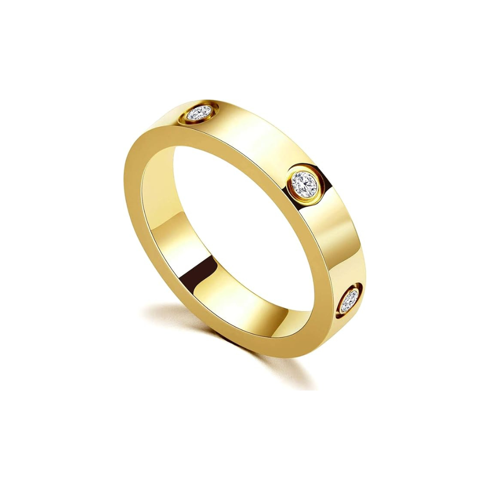 Anel Aliança Promessa | Ouro